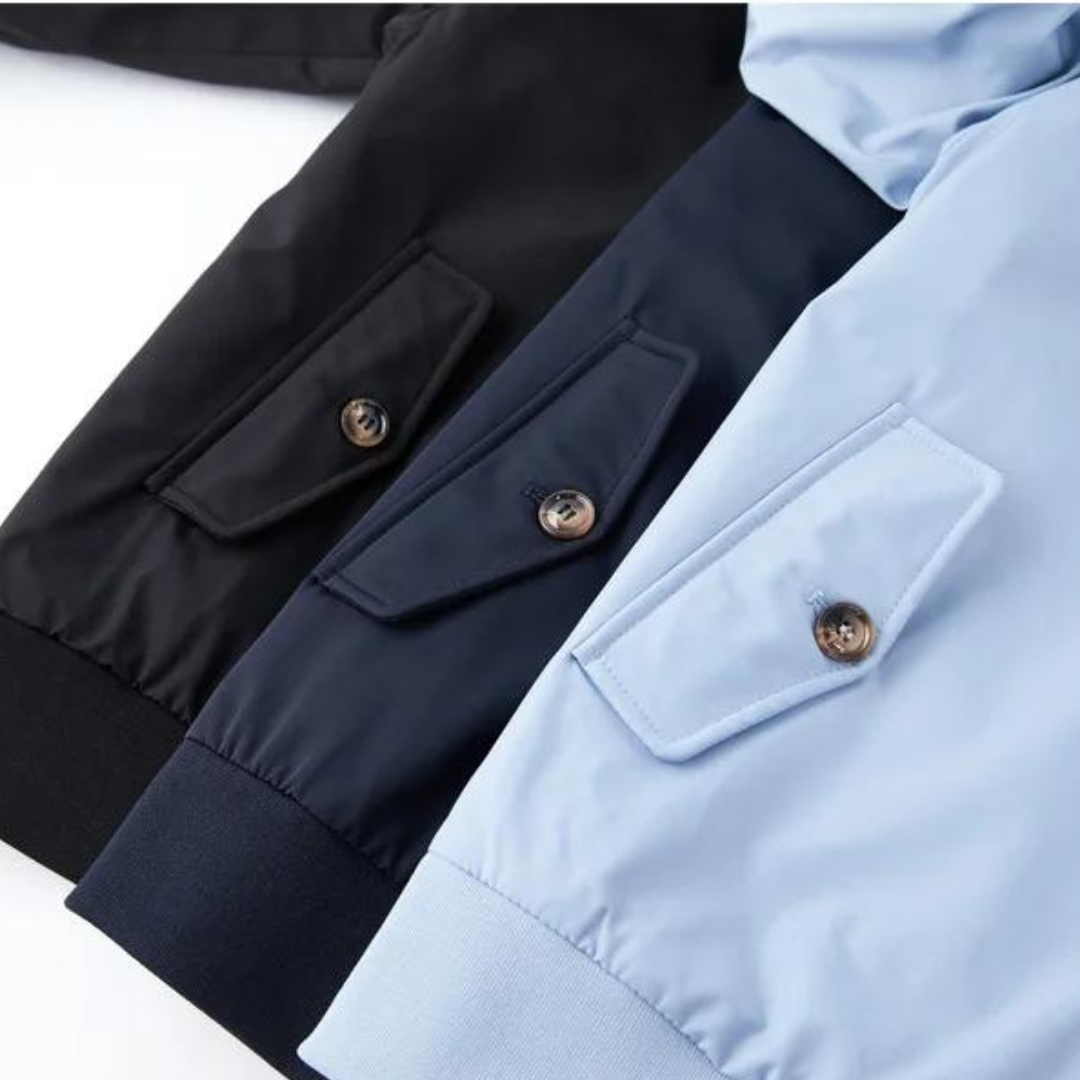 Veste Harrington Classique Légère pour Homme | Blouson Bombardier Coupe-Vent