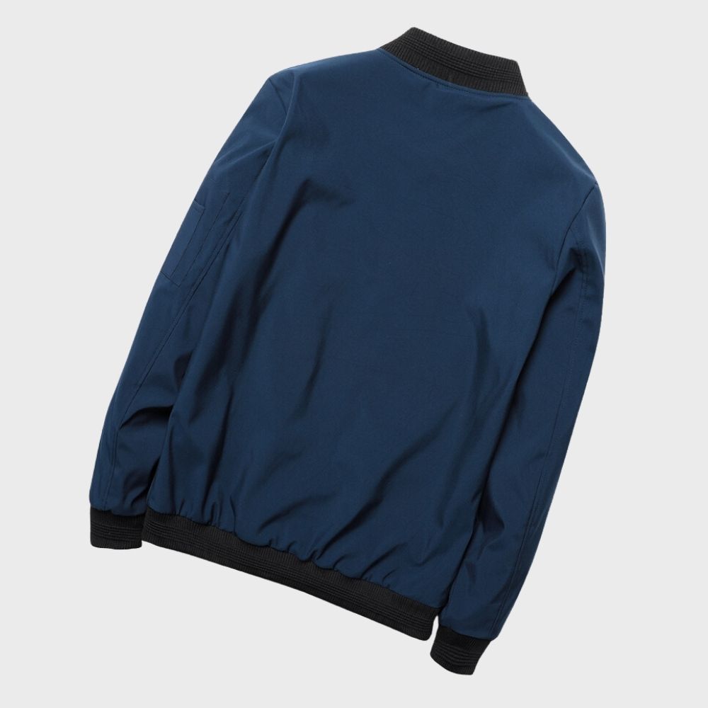 Blouson Bomber Léger pour Homme à Fermeture Éclair | Veste Coupe-Vent