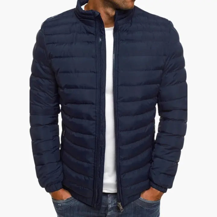 Veste Doudoune Matelassée Slim Fit pour Homme | Veste Légère d’Hiver Chaude