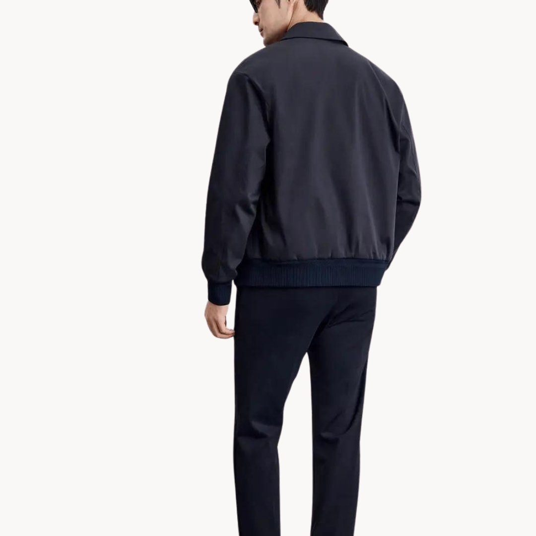 Veste Harrington Légère d’Hiver pour Homme | Veste Chaude à Coupe Ample