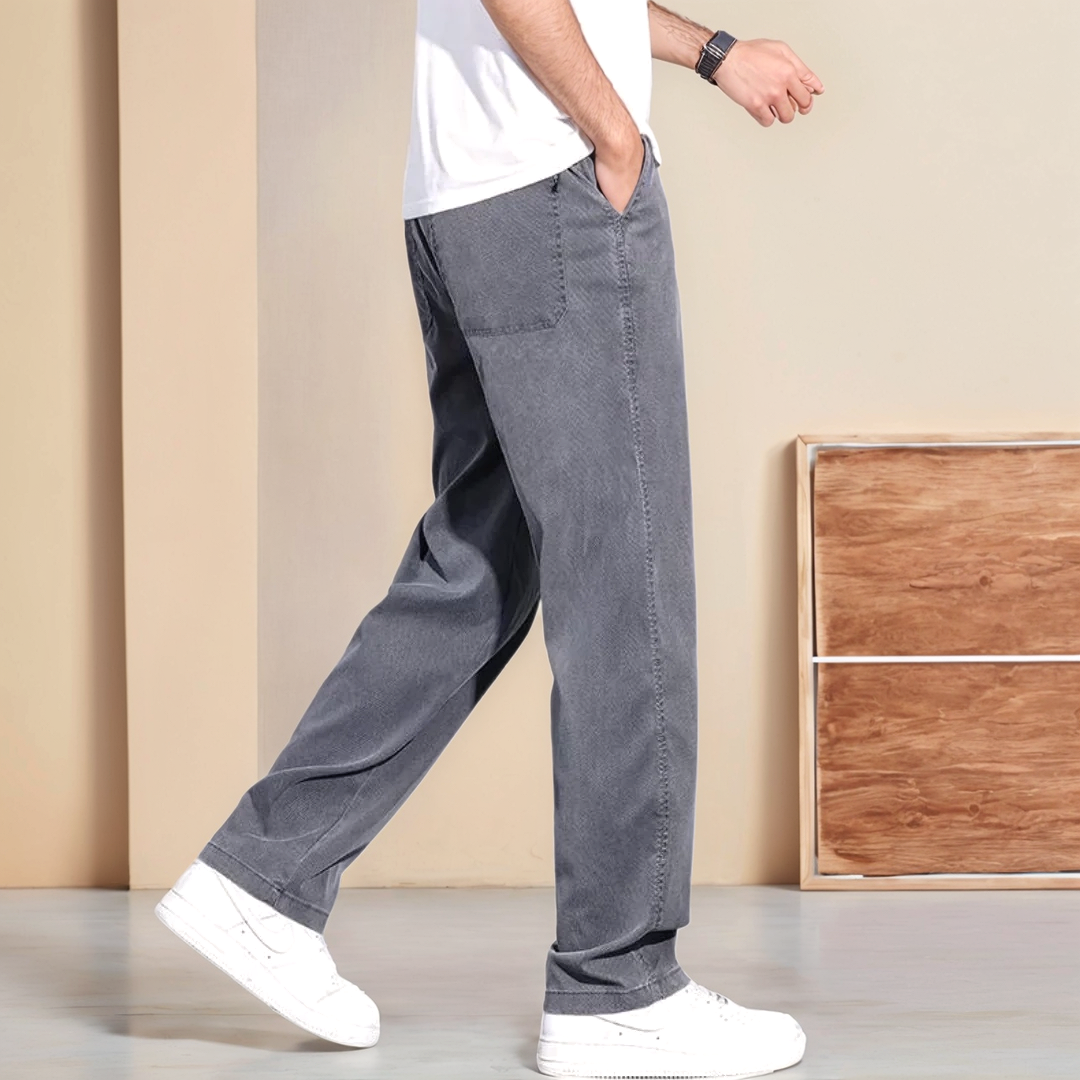 Pantalon Ample à Coupe Décontractée pour Homme | Pantalon Léger et Doux