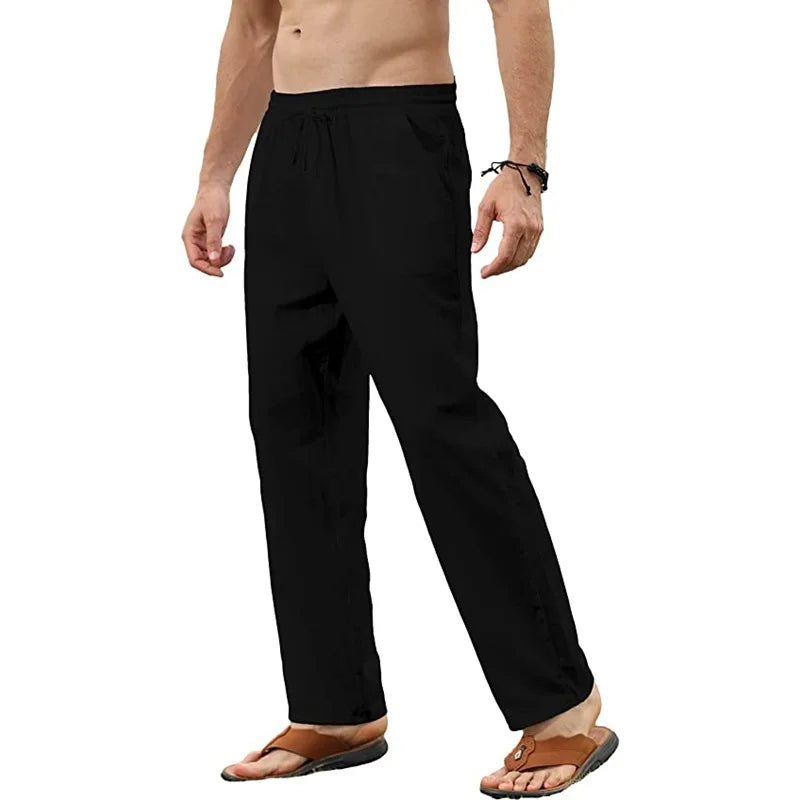 Bellini | Pantalon en Lin et Coton de Qualité Supérieure