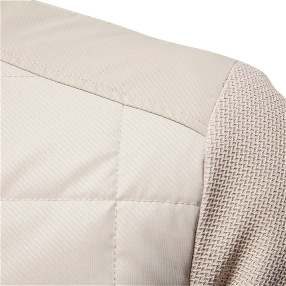 Blouson Bombardier Matelassé Chaud pour Homme | Veste Légère Zippée et Stylée