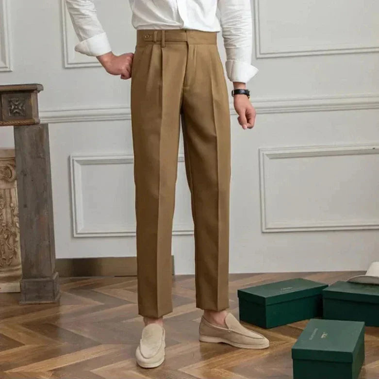 Pantalon Habillé Élégant pour Homme | Pantalon Slim Fit de Costume