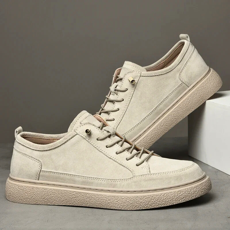 Baskets Antidérapantes Basses pour Homme | Chaussures à Lacets Confortables