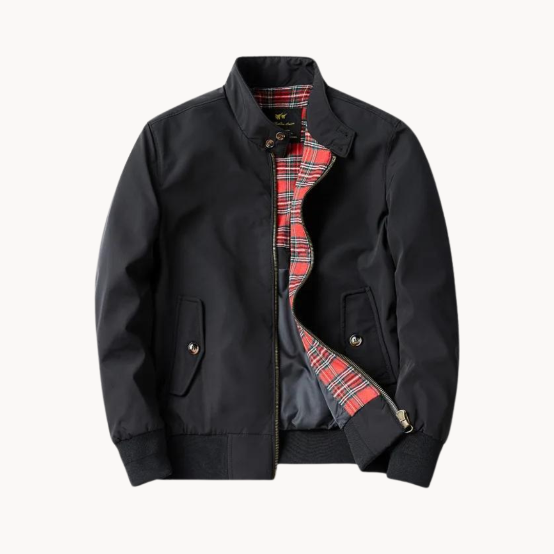 Veste Harrington Classique Légère pour Homme | Blouson Bombardier Coupe-Vent