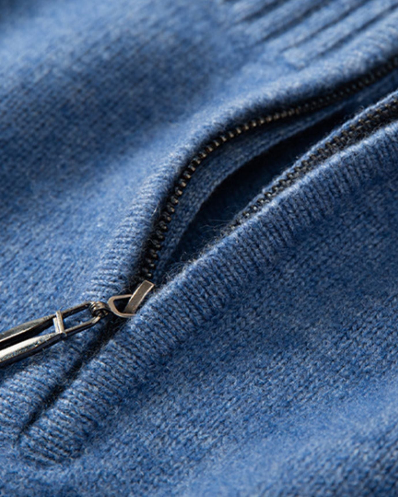 Pull à Demi-Zip à Manches Longues pour Homme | Doux & Confortable