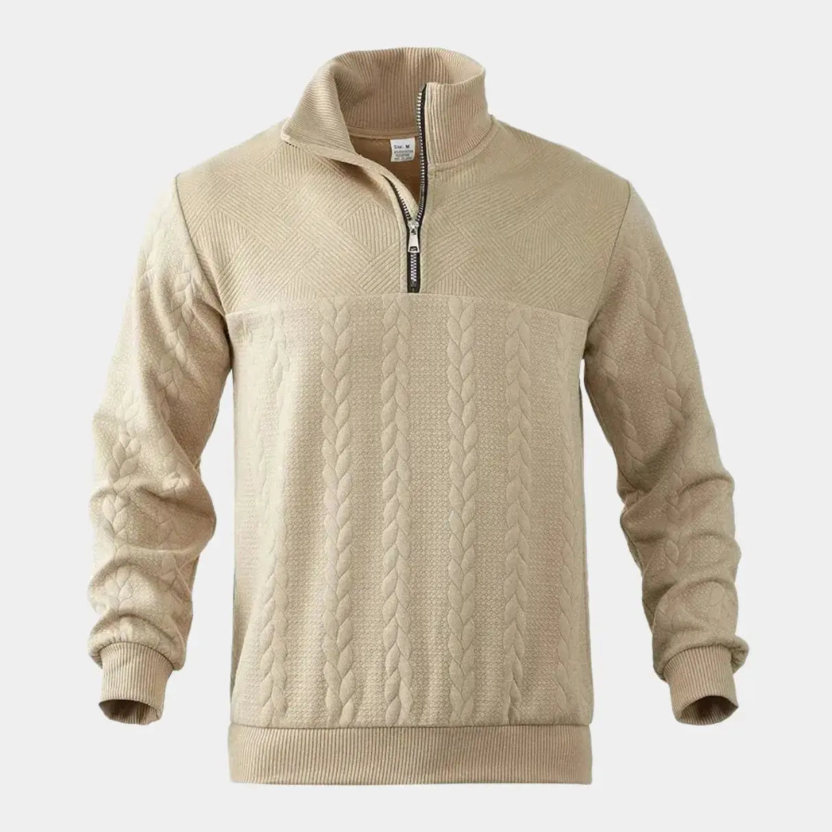 Bellini | Pull Quarter-Zip en Laine Mérinos