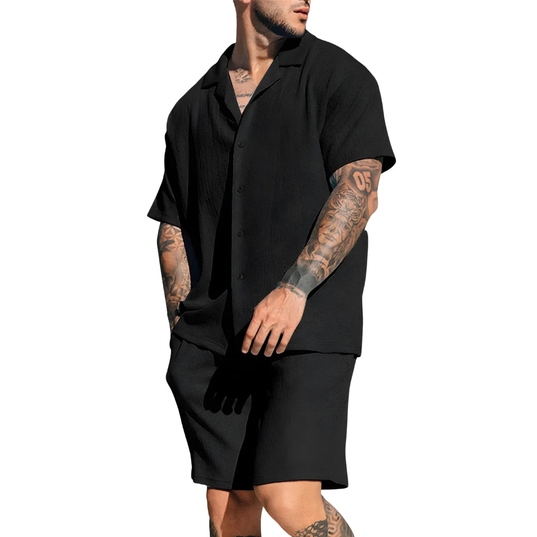 Bellini | Ensemble en Lin pour Homme (Pantalon et Chemisier)
