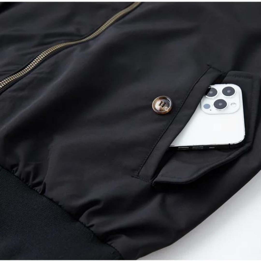 Veste Harrington Classique Légère pour Homme | Blouson Bombardier Coupe-Vent