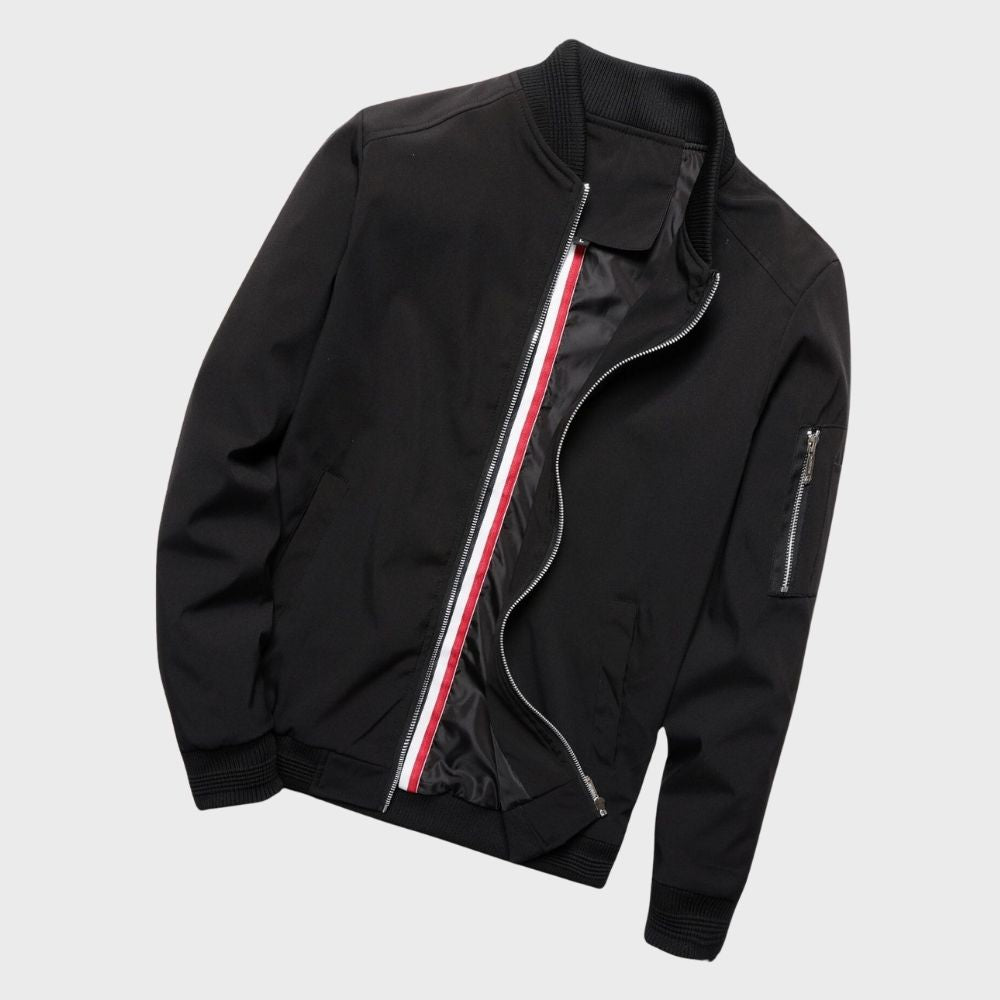 Blouson Bomber Léger pour Homme à Fermeture Éclair | Veste Coupe-Vent