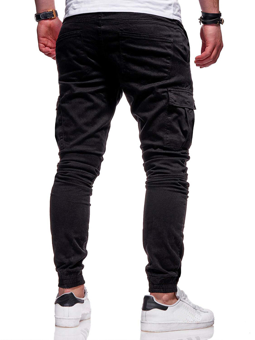 Pantalon Cargo Jogger Slim Fit Confortable pour Homme | Pantalon Utilitaire avec Poches Latérales