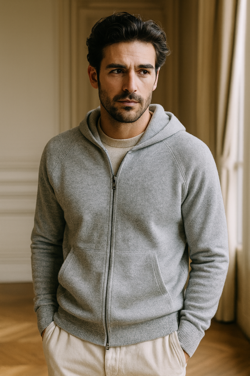 ByBellini | Gilet à Capuche pour Homme