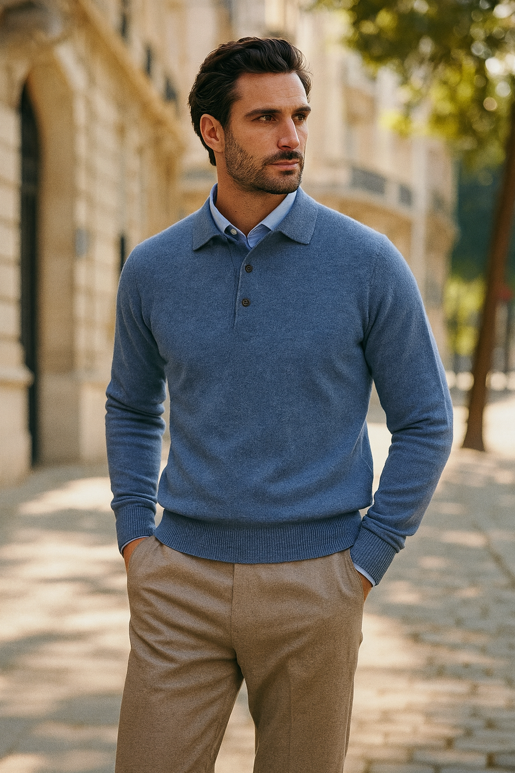 ByBellini | Polo en Laine pour Homme