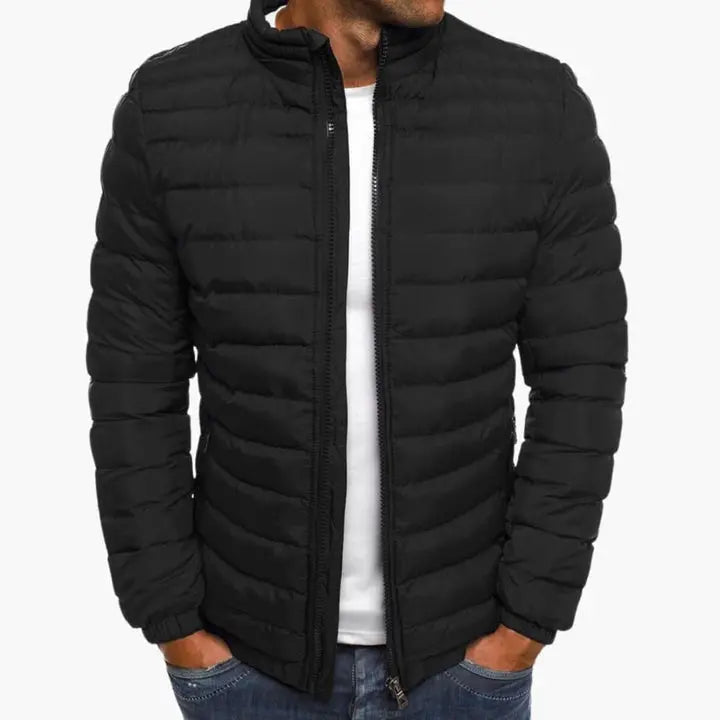 Veste Doudoune Matelassée Slim Fit pour Homme | Veste Légère d’Hiver Chaude