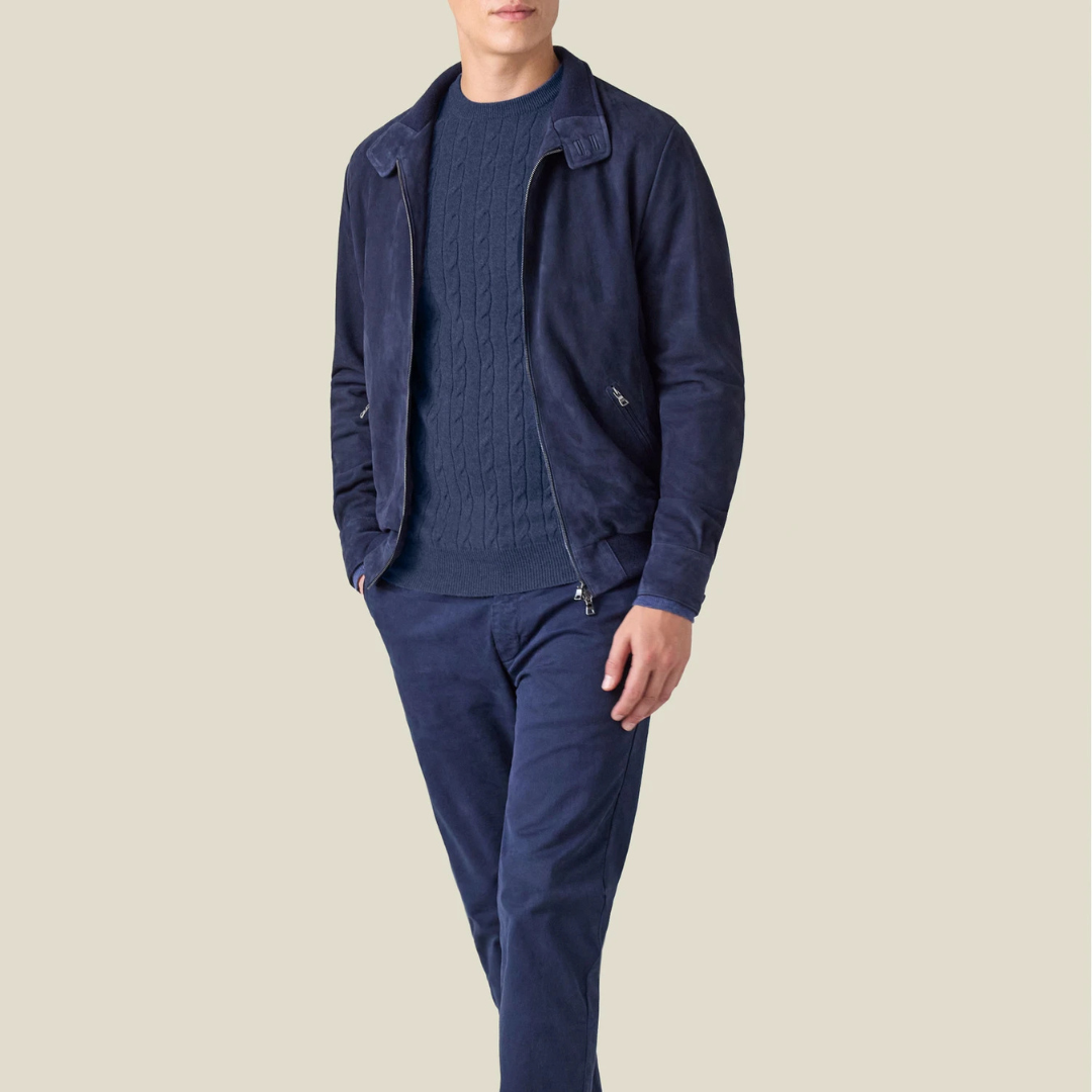 Pull à Col Rond en Maille Torsadée à Manches Longues pour Homme | Pull d’Hiver Chaud