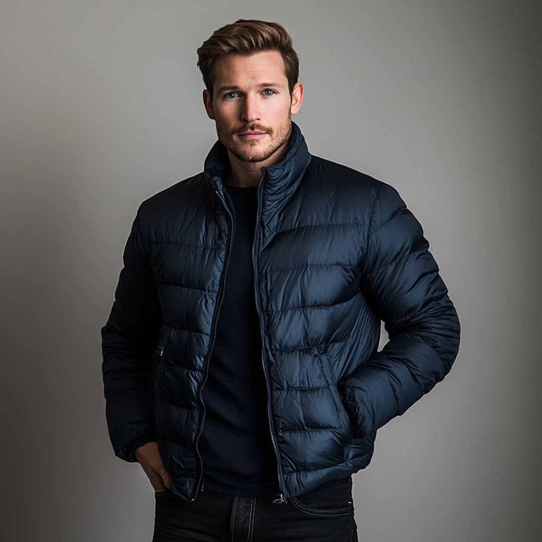 Veste Matelassée Légère pour Homme | Doudoune d’Hiver Extra Chaude