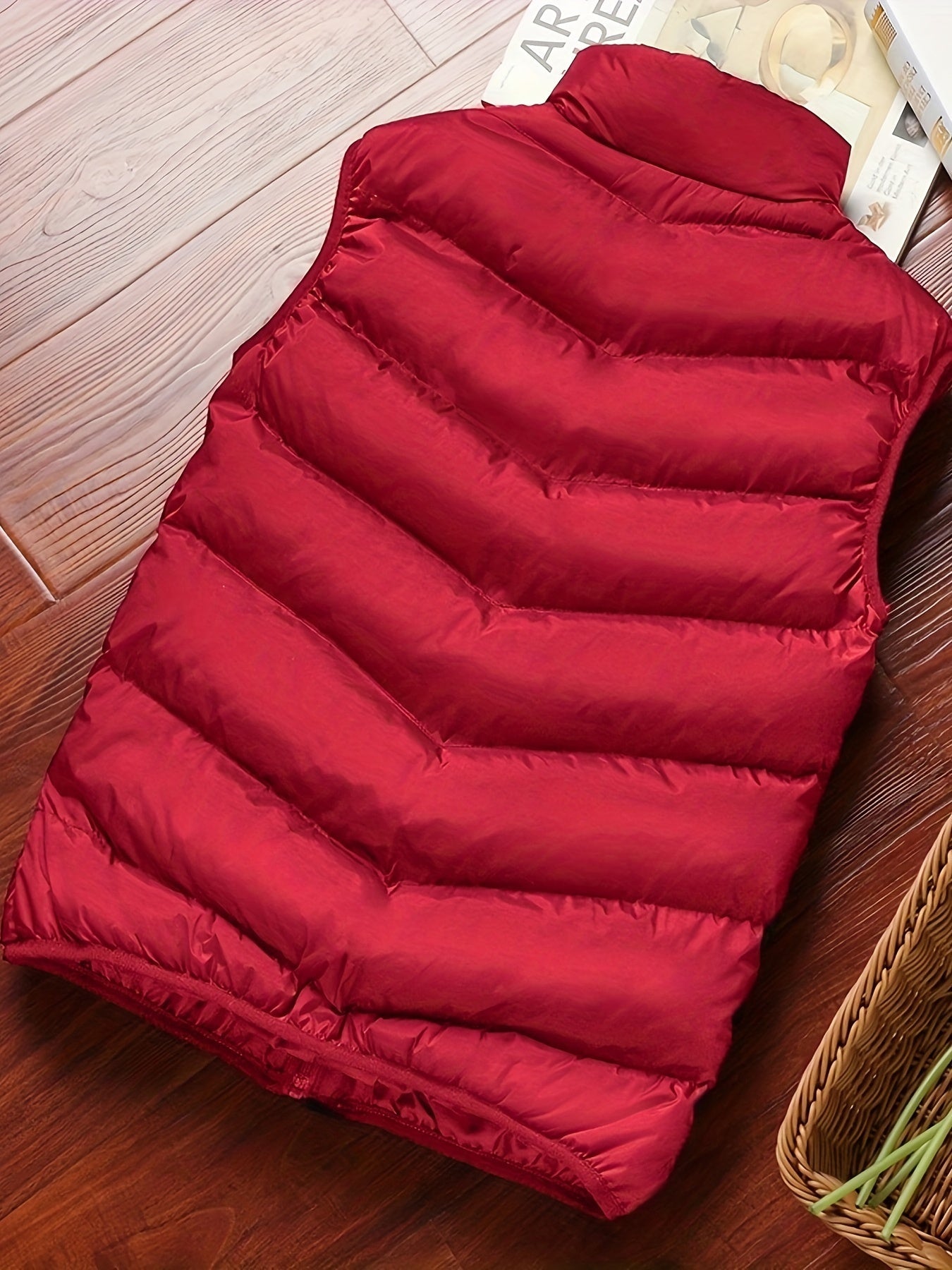 Doudoune Sans Manches Légère pour Homme | Veste Matelassée Chaude d’Hiver