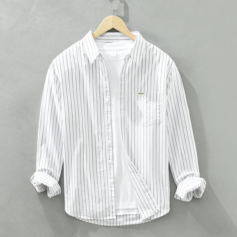 Bellini | Chemise en Coton à Rayures Élégante