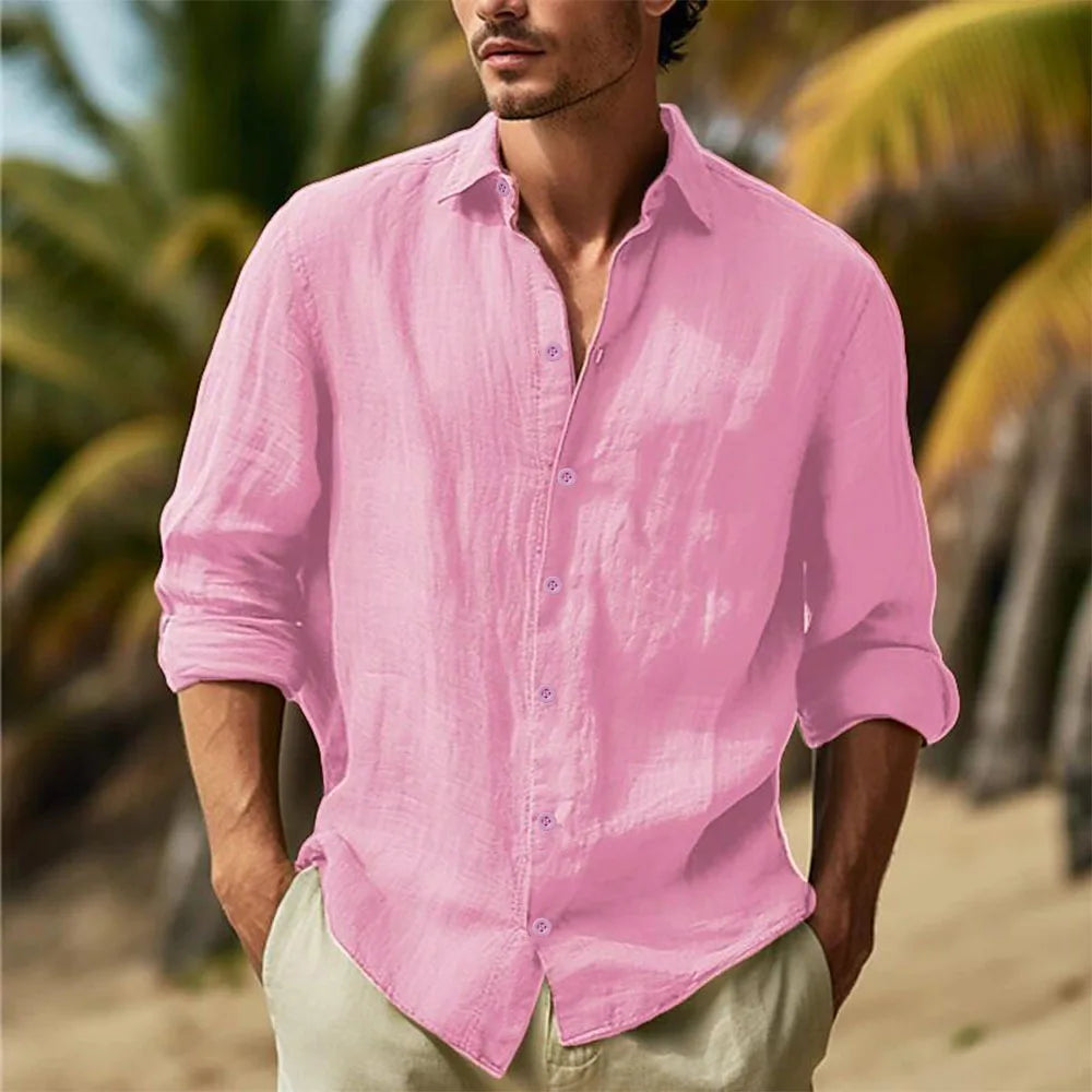 Bellini | Chemise en Coton et Lin Légère et Respirante