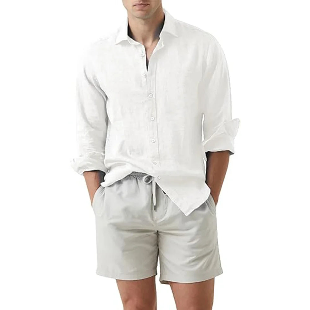 Bellini | Chemise en Lin et Coton Légère Pour L'été