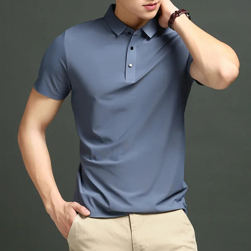 Bellini | Polo en Soie Glacée Extensible