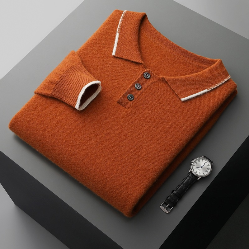 Bellini | Pull Polo en 100% Cachemire