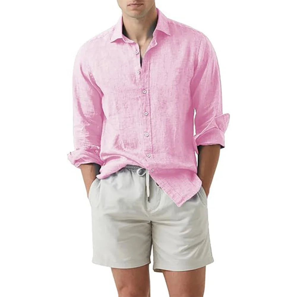 Bellini | Chemise en Lin et Coton Légère Pour L'été