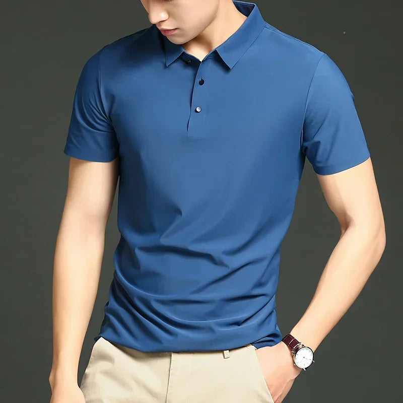 Bellini | Polo en Soie Glacée Extensible