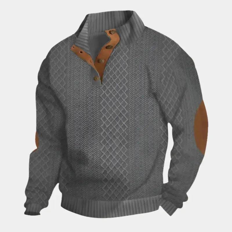 Bellini | Pull en maille col montant demi-zip