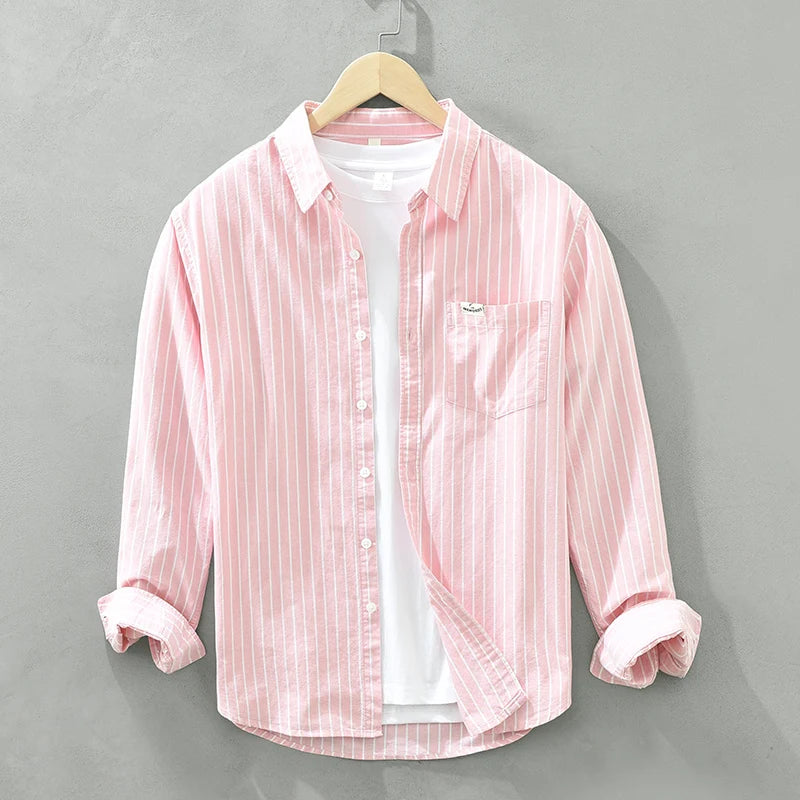 Bellini | Chemise en Coton à Rayures Élégante
