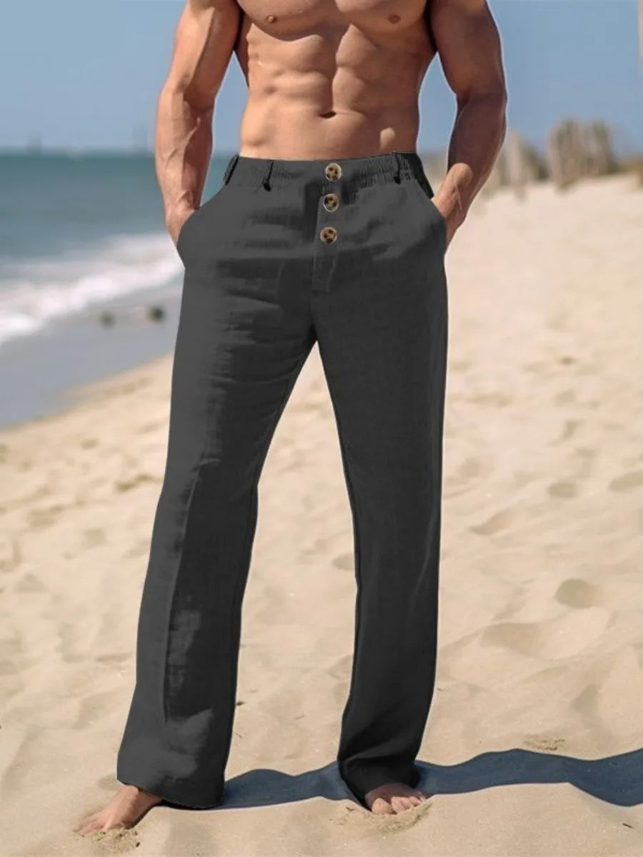 Bellini | Pantalon en Lin et Coton Léger Pour un Style Décontracté