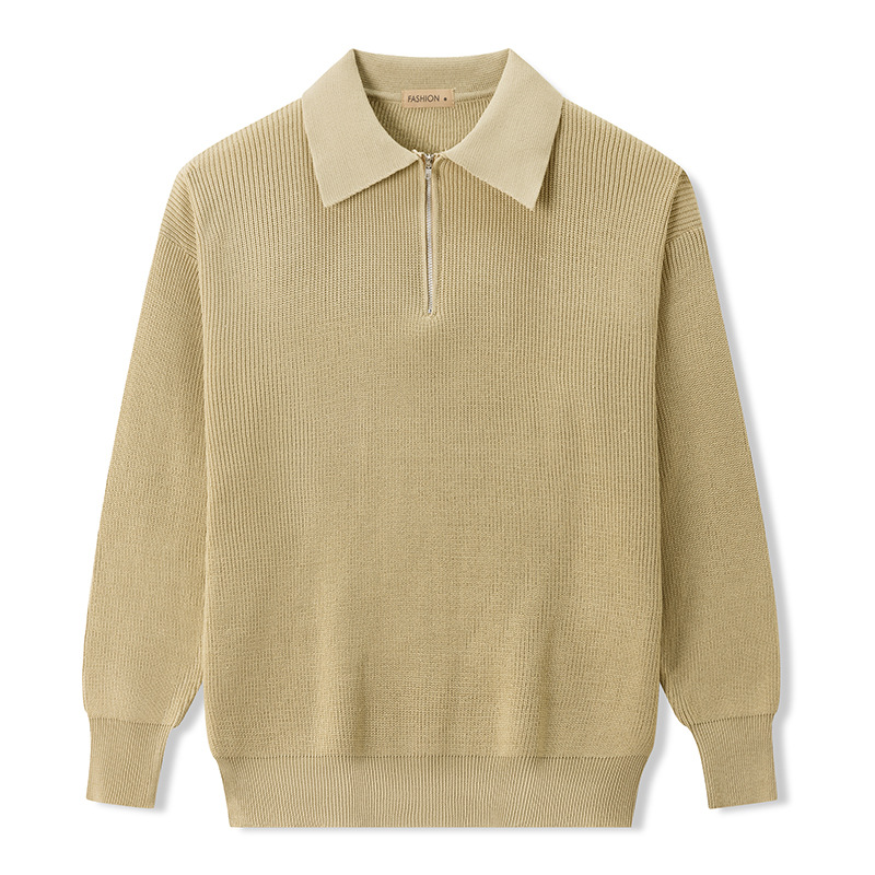 ByBellini | Polo Tricotée à Demi-Zip