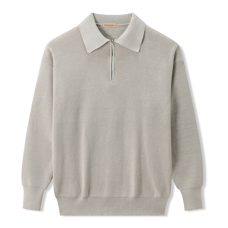 ByBellini | Polo Tricotée à Demi-Zip