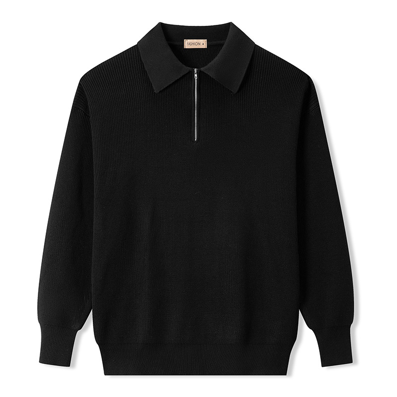 ByBellini | Polo Tricotée à Demi-Zip