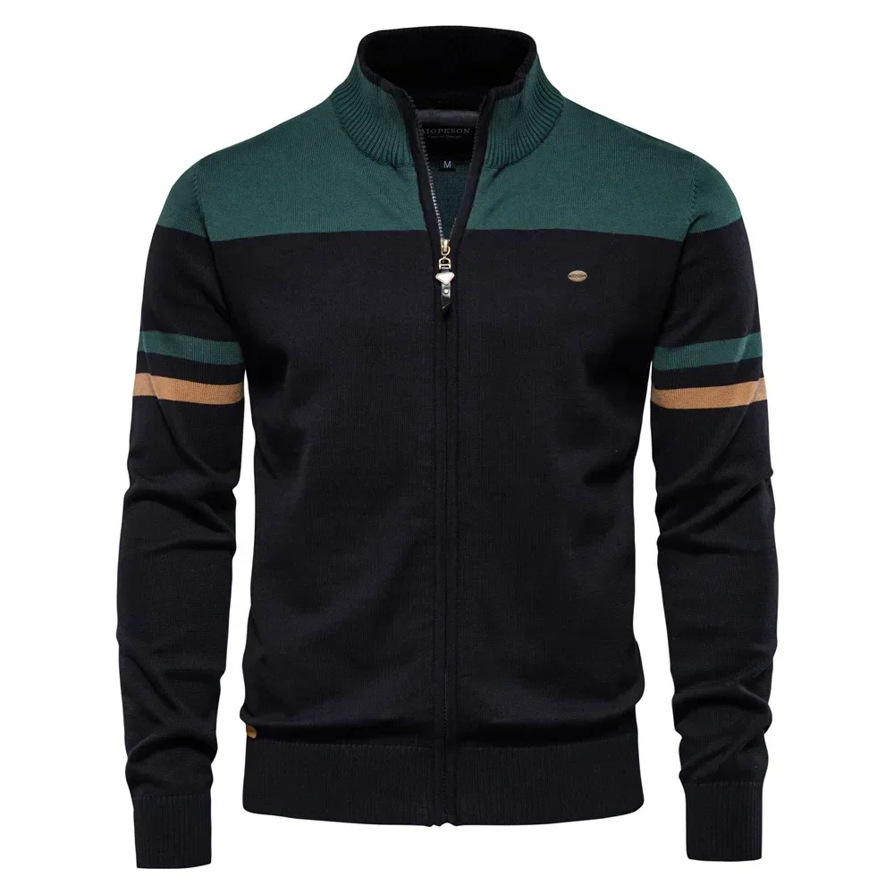 Bellini | Pull col montant zippé en maille premium