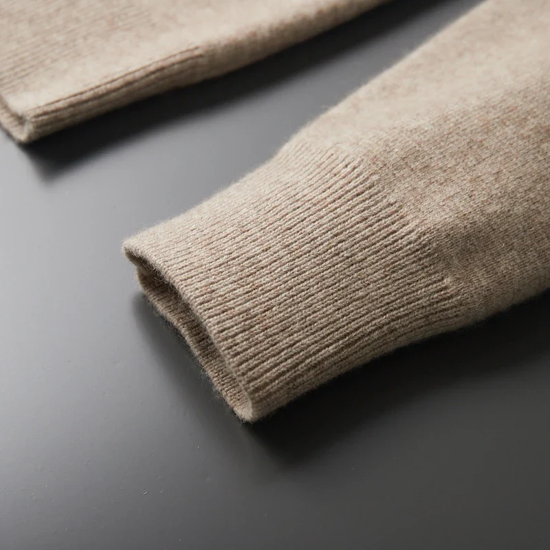 Cardigan Chaud Léger à Fermeture Zippée pour Homme | Veste Pull Classique en Maille